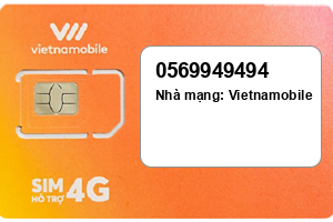 Sim Vietnamobile 0569949494 