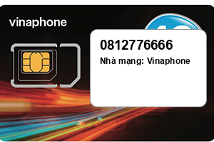 Sim Vinaphone 0812776666 