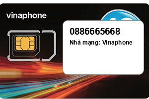 Sim Vinaphone 0886665668 