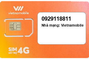 Sim Vietnamobile 0929118811 