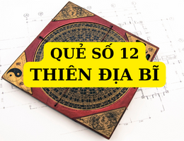 Quẻ số 12 Thiên Địa Bĩ chủ về ý nghĩa “Lành ít dữ nhiều”