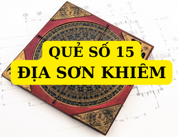 Giải quẻ số 15 Địa Sơn Khiêm theo hình thái quẻ trong kinh dịch