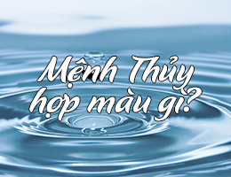 Xem chi tiết người mệnh Thủy hợp màu gì và kỵ màu gì?