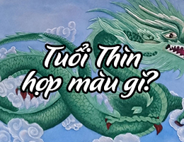 Tuổi Thìn hợp màu gì năm 2024?