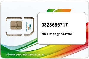 Sim Viettel 0328666717 