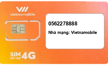 Sim Vietnamobile 0562278888 