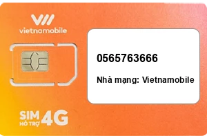 Sim Vietnamobile 0565763666 