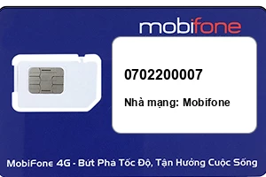 Sim Mobifone 0702200007 