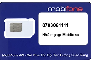 Sim Mobifone 0703061111 