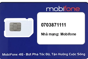 Sim Mobifone 0703871111 