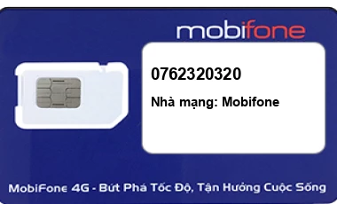 Sim Mobifone 0762320320 