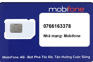 Sim Mobifone 0766163378 