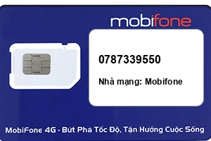 Sim Mobifone 0787339550 