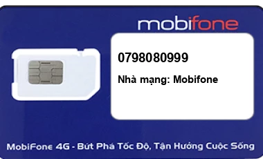 Sim Mobifone 0798080999 
