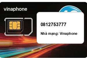Sim Vinaphone 0812753777 
