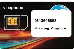 Sim Vinaphone 0813606868 