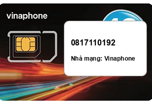 Sim Vinaphone 0817110192 