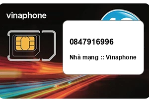 Sim Vinaphone 0847916996 