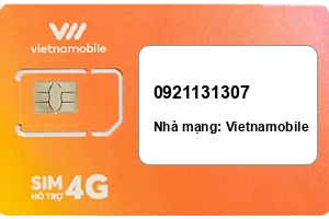 Sim Vietnamobile 0921131307 