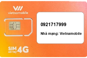 Sim Vietnamobile 0921717999 