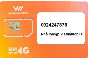 Sim Vietnamobile 0924247878 