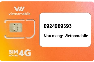 Sim Vietnamobile 0924989393 