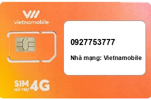 Sim Vietnamobile 0927753777 