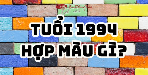 Tuổi Giáp Tuất hợp màu gì? Ứng dụng màu hợp tuổi 1994 năm 2024